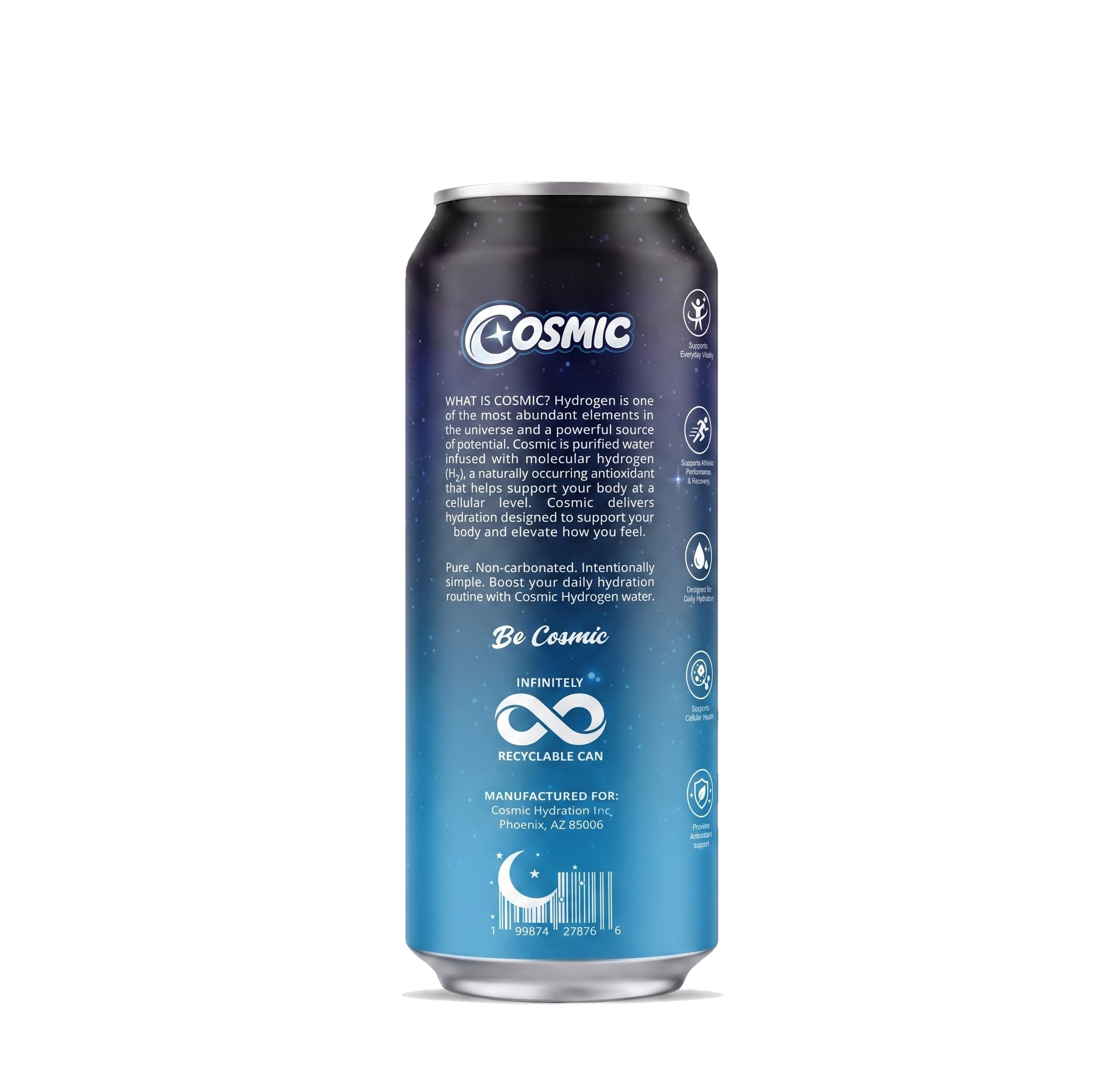 Back label