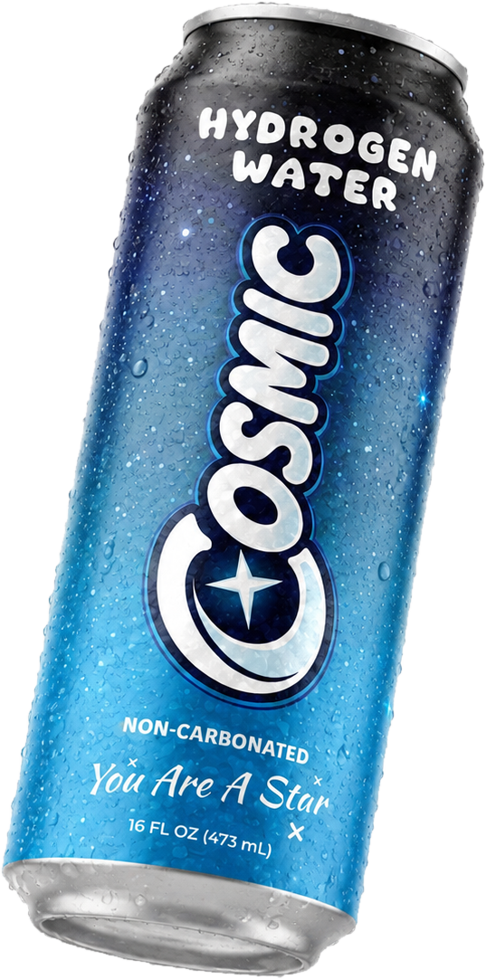 Cosmic hydrogen water can
